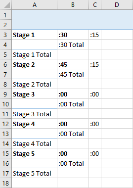 excel pivot table