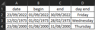 formula excel