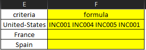 formula excel