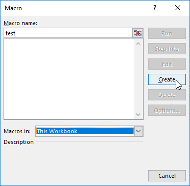 macro vba excel