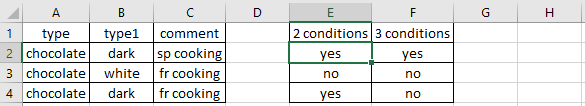 formula excel