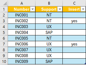 script excel