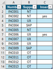 script excel