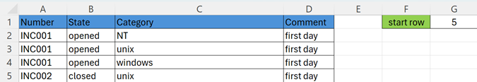 script excel